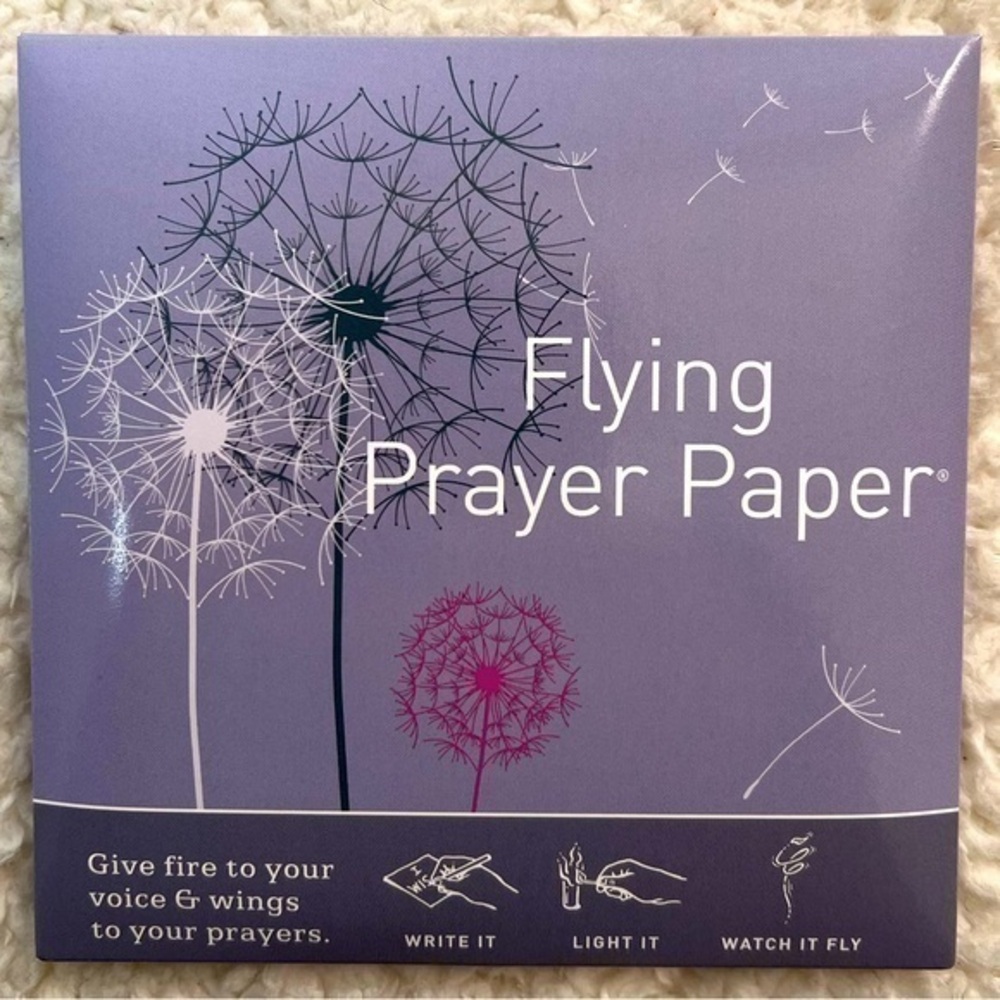 Flying Wish Paper “Dandelion Prayer” Mini Whimsical Wish Kit
